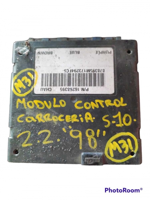 MODULO CONTROL DE CARROCERÍA CHEVROLET S10. Año 1998